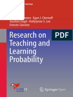 Research On Teaching and Learning Probability