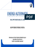 TM 11 Energi Alternatif Energi Surya