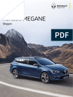 Renault KFB Megane Wagon Brochure (August 2017)