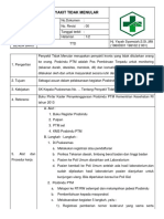 Sop PTM 2017 Contoh