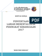 Kertas Kerja Merentas Desa Kebangsaan