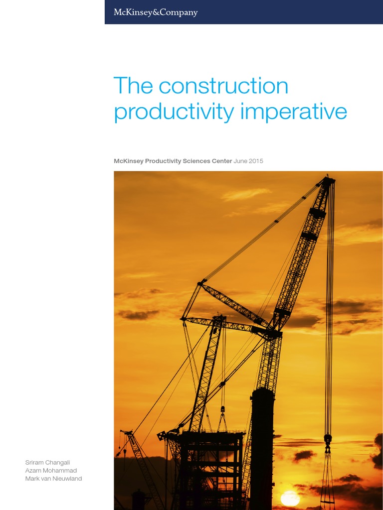 The Construction Productivity Imperative | PDF | Building Information ...