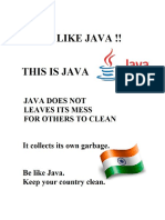 Be Like Java