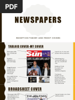 Reception Theory and Front Covers