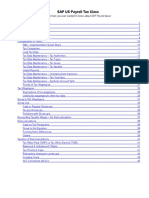 SAP US Payroll Taxation PDF