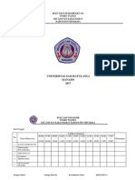 Buku Daftar Hadir Posko