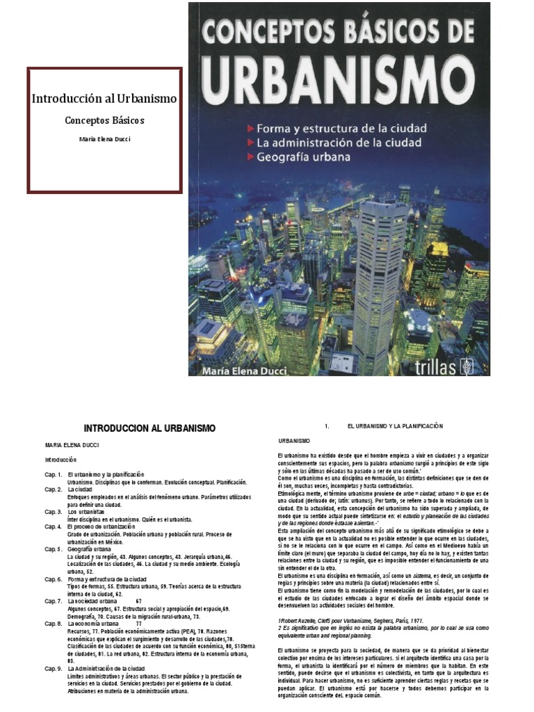 introduccion al urbanismo maria elena ducci