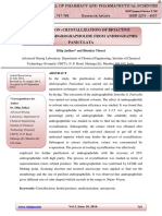 Purification (Crystallization) of Bioactive Ingredient Andgrographolide From Andrographis Paniculata