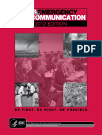 Crisis and Emergency Risk Communication (CDC 2012) PDF