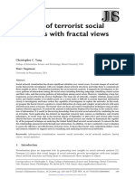 Analysis of Terrorist Social Networks With Fractual Views
