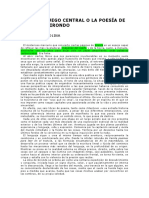 Hacia El Fuego Central o La Poesía de Oliverio Girondo