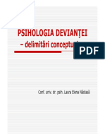 C1 Psih_ Deviantei Delimitari Conceptuale