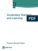 Research Base Vocabulary