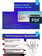 Tatacara Pemberian IPV