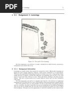 3.1 Assignment 3: Lemmings: 3.1.1 Background Information