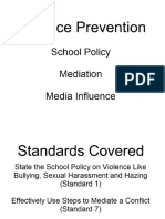 school policy mediation and media influences
