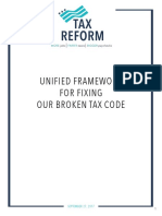 Tax Framework Plan