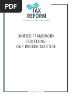 Tax Framework Plan