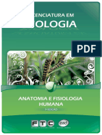 Licenciatura em Biologia - Anatomia e Fisiologia Humana PDF