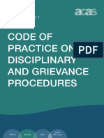 Acas Code of Practice 1 On Disciplinary and Grievance Procedures PDF