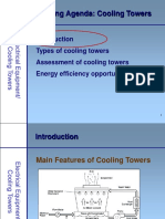 Improve cooling tower energy efficiency