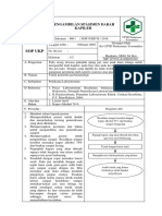 Sop Pengambilan Spasimen Darah Kapiler