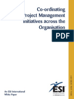 Co ing Project Management Initiatives Across the ion