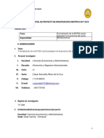 1 ESQUEMA DE PROYECTO DE INVESTIGACIÓN 2017. Revisado