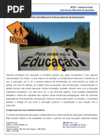 Fundamentos Historicos e Psicologicos Da Educação