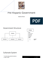 Pre Hispanic Government