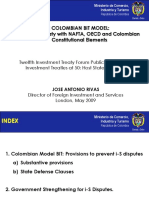 The Colombian Bit Model: A Balanced Treaty With NAFTA, OECD and Colombian Constitutional Elements