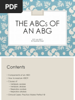 Acid-Base Worksheet | PDF | Intensive Care Medicine | Clinical Medicine