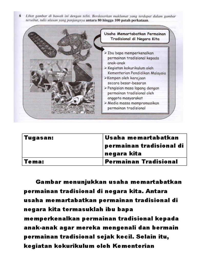 Permainan Tradisional Rumah Terbuka 3a6 Pdf