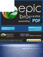 PGDM Sec A Epic Web Browser