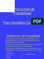 Presentación Power Point - Distribuciones Continuas - Aplicaciones.ppt