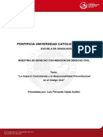 Culpa y Responsabilidadprecontractual PDF