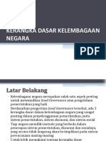 Kerangka Dasar Kelembagaan Negara - Hukum Adm Perencanaan2