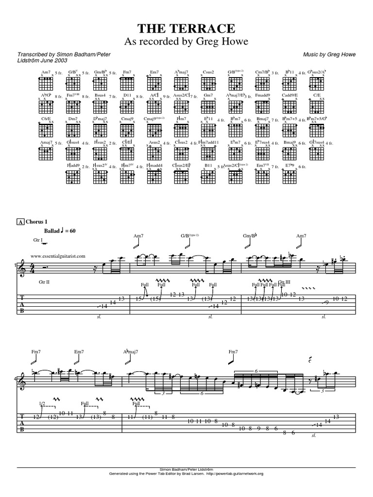 (guitar tab) greg howe - the terrace.pdf