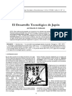 Desarrollo Tecnologico Japon (Referencia) PDF