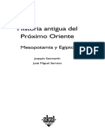 Historia Antigua Del ProximoOriente - MesopotamiayEgipto