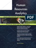 Human Resources Analytics Quick Exploratory Self-Assessment Guide