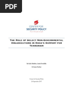 The Role of Select Non-Governmental Organizations in Doha’s Support for Terrorism