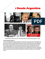 Crisis de Deuda Argentina