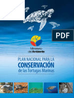 l Plan Nacional Para Conservación de Las Tortugas Marinas Ecuador 2014