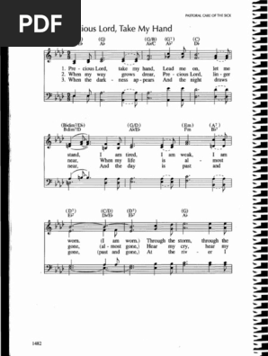 Precious Lord Take My Hand Dorsey Gospel Music Songs Written