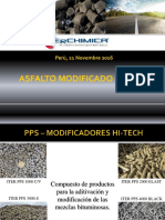 asfalto modificado con PPS 