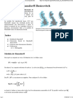 Dimensión de Hausdorff-Besicovitch