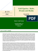 2017-09-26 Paulson & Co - Gold Equities - Myths, Dreams & Reality