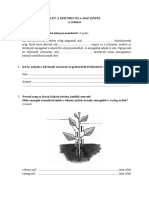 Természetismeret 5. - 02. A Kert És A Háziállatok A Témazáró PDF