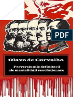 Olavo de Carvalho Perversiuni Definitorii Ale Mentalitatii Revolutionare